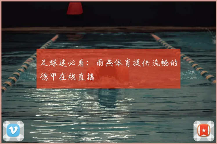 足球迷必看:雨燕体育提供流畅的德甲在线直播