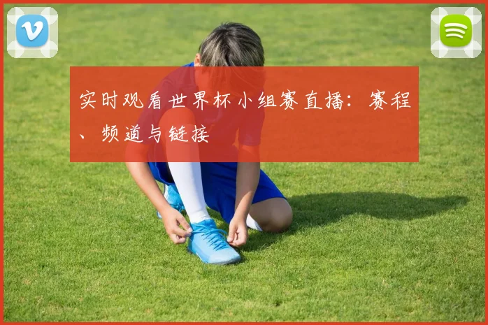 实时观看世界杯小组赛直播：赛程、频道与链接